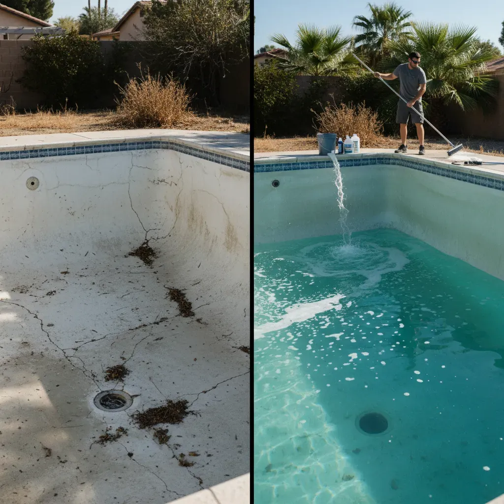 Pool Draining vs. Pool Restart: Understanding the Difference for San Diego Pools
