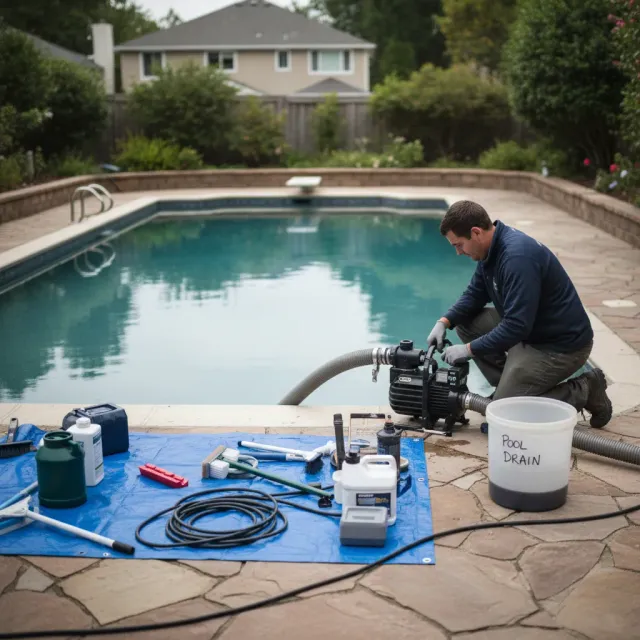 San Diego Pool Prep: Essential Steps for Draining and Restarting like a Pro!