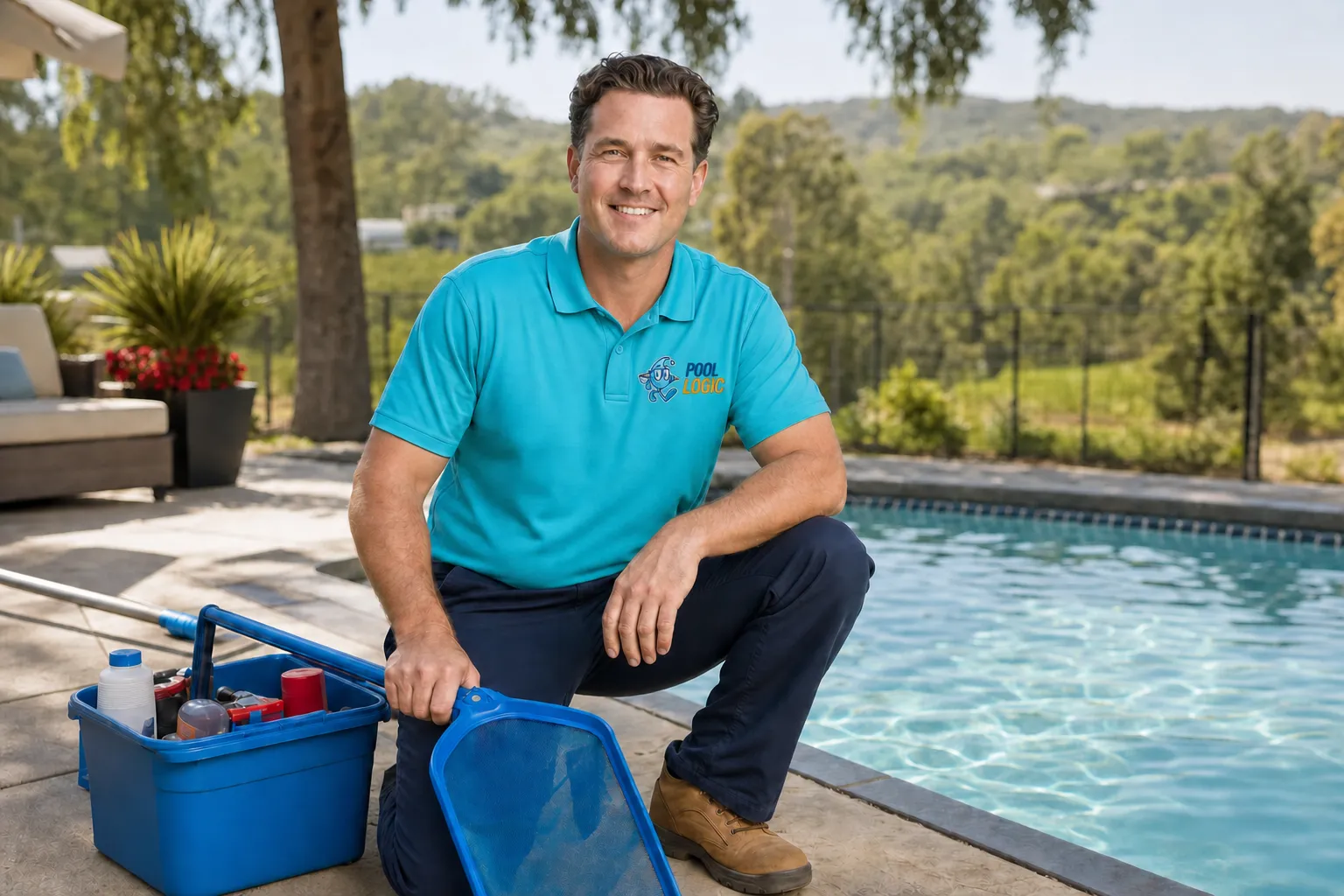 Pool service in Bonita, CA by PoolLogic