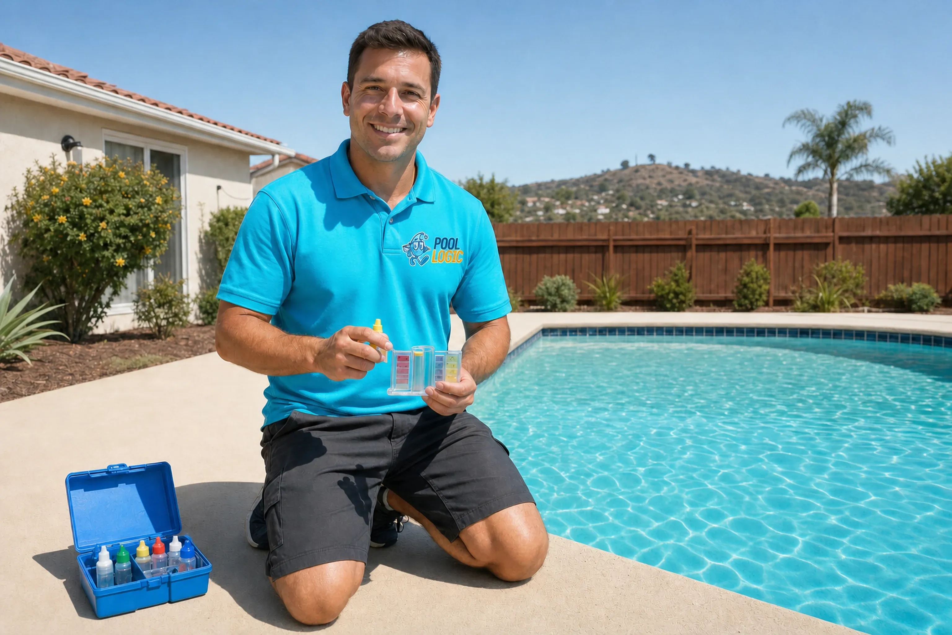 Pool service in National City, CA by PoolLogic
